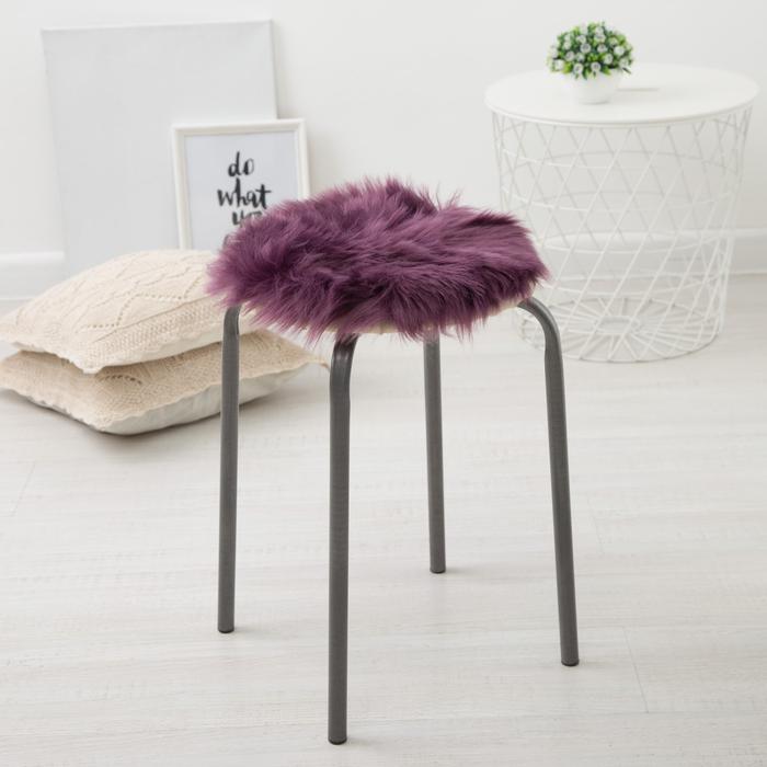 Подушка на стул Pushinka цвет: фиолетовый (30х30), размер 30х30 tel578720 Подушка на стул Pushinka цвет: фиолетовый (30х30) - фото 1