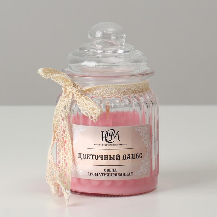 Ароматическая свеча Цветочный вальс