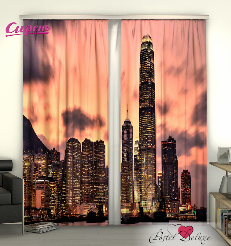 

Шторы Сирень