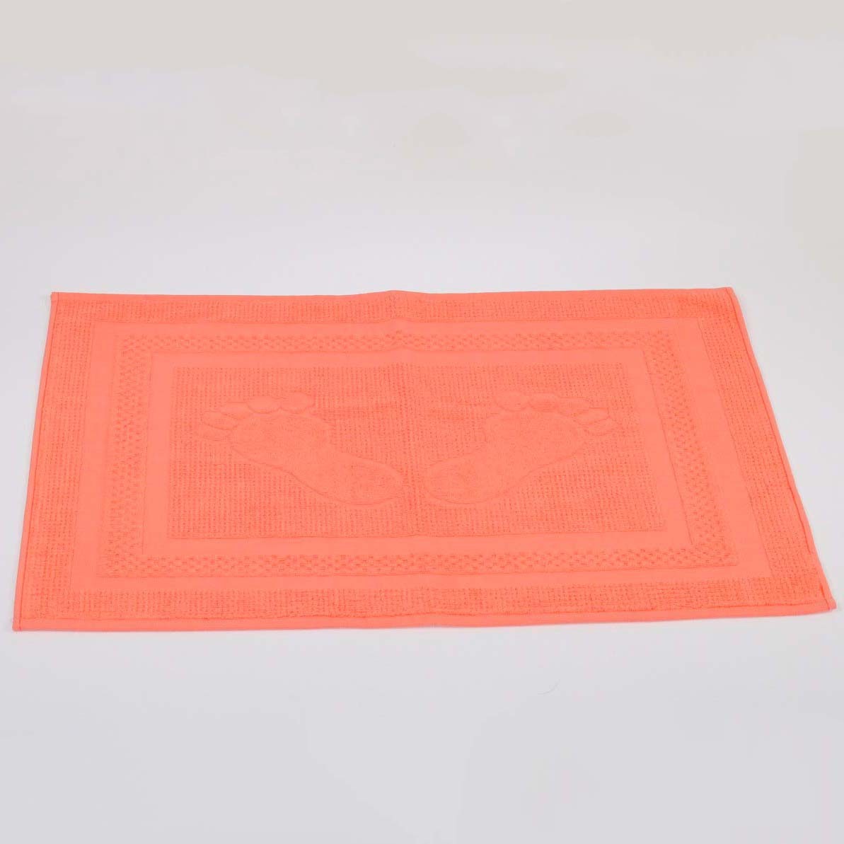 Коврик для ванной Lidya Цвет: Оранжевый (50х70 см), размер 50х70 см sofi668505 Коврик для ванной Lidya Цвет: Оранжевый (50х70 см) - фото 1