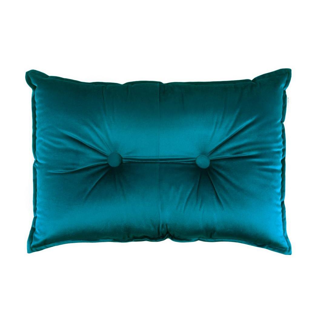 Декоративная подушка Вивиан цвет: аквамариновый (40х60), размер 40х60 sofi931116 Декоративная подушка Вивиан цвет: аквамариновый (40х60) - фото 1