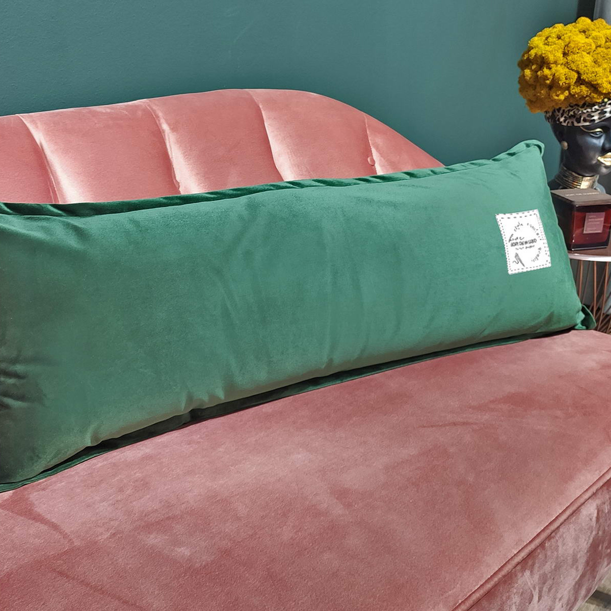 Декоративная подушка Meredit цвет: зеленый (32х90), размер 32х90