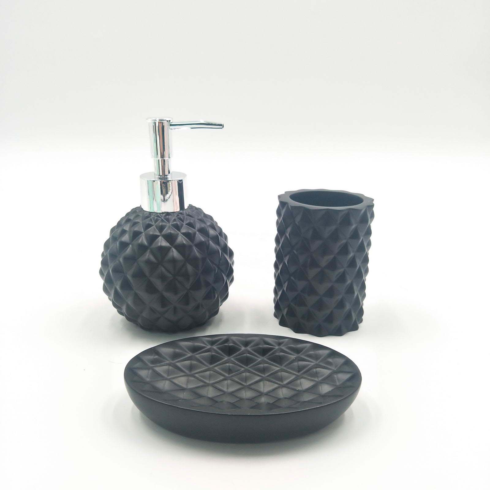 Набор для ванной Sima цвет: черный (универсальный) Sofi De MarkO sofi668499