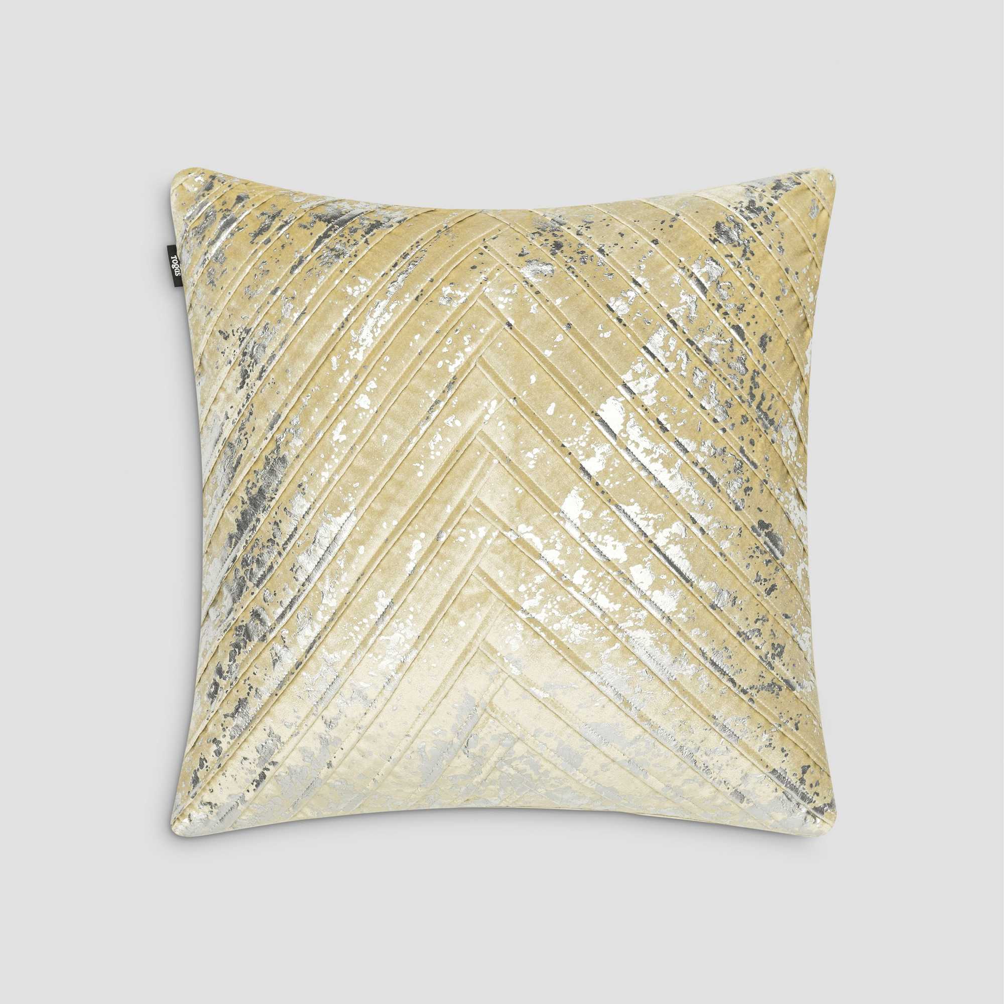 Декоративная подушка Претте цвет: серебряный (45х45 (1 шт)), размер 45х45 (1 шт)