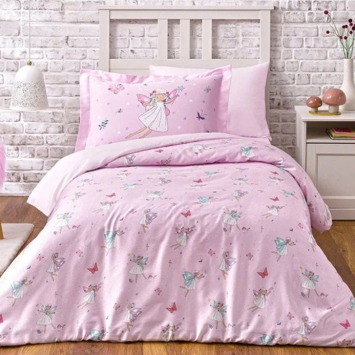 Детское постельное белье Rebekka цвет: розовый (1.5 сп), размер 50х70 (2 шт)