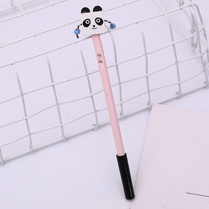 Ручка Панда Цвет: Розовый (19 см), размер 19 см tia633730 Ручка Панда Цвет: Розовый (19 см) - фото 1
