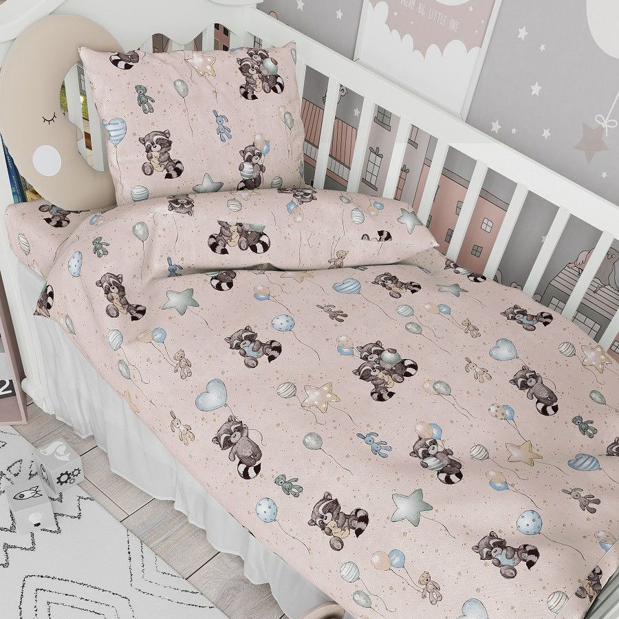 Детское постельное белье Nadia цвет: белый (для новорожденных), размер 40х60 (1 шт)